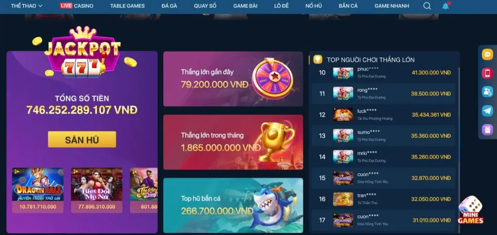 Nổ hũ 3D Sonclub
